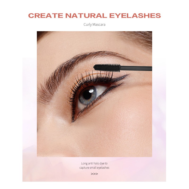 Mascara Chống Thấm Nước Không Nhòe Chuốt Cong Và Dài Mi JP6
