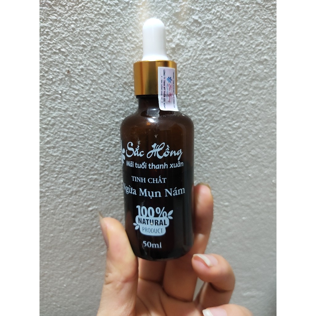 [FREESHIP + QUÀ TẶNG 🎁] Ngừa mụn - mờ nám Sắc Hồng - lọ 50ml