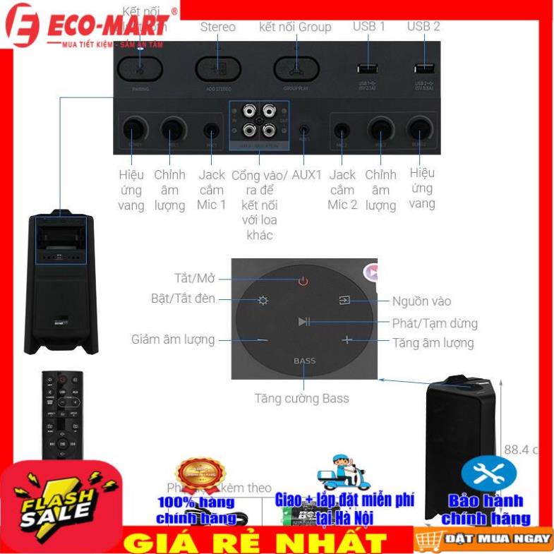 MX-T70/XV Loa tháp Samsung MX-T70/XV. MODEL2020.FULLBOX