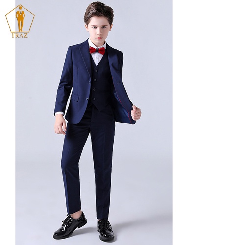 Set Vest Cho Bé Trai TRAZ 2 Màu Sang Trọng Hàng Cao Cấp