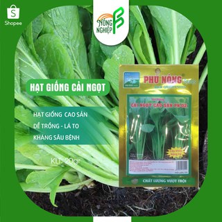 Hạt Giống Cải Ngọt Cao Sản 20gr - Hạt Giống Cải Ngọt Dễ Trồng, Năng Suất Cao