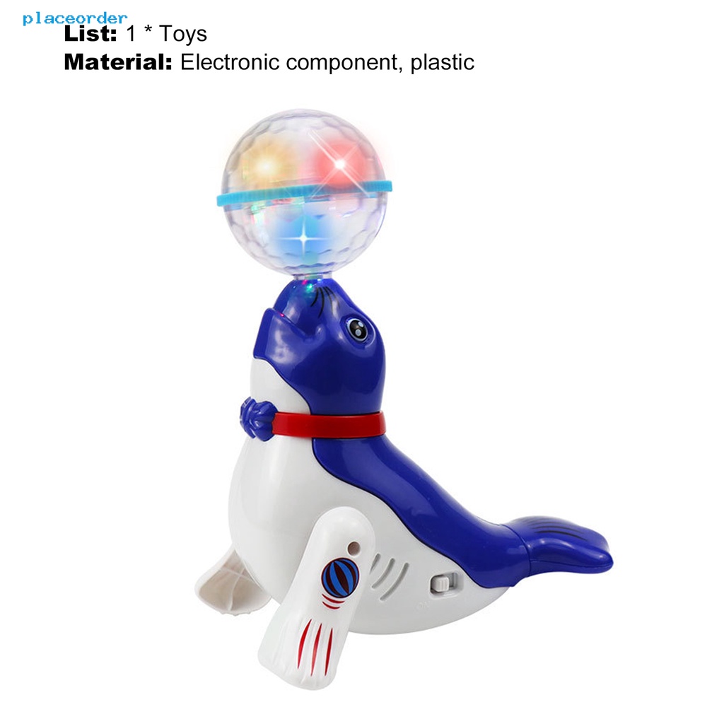 Đồ chơi điện hình sư tử biển xinh xắn cho bé yêu