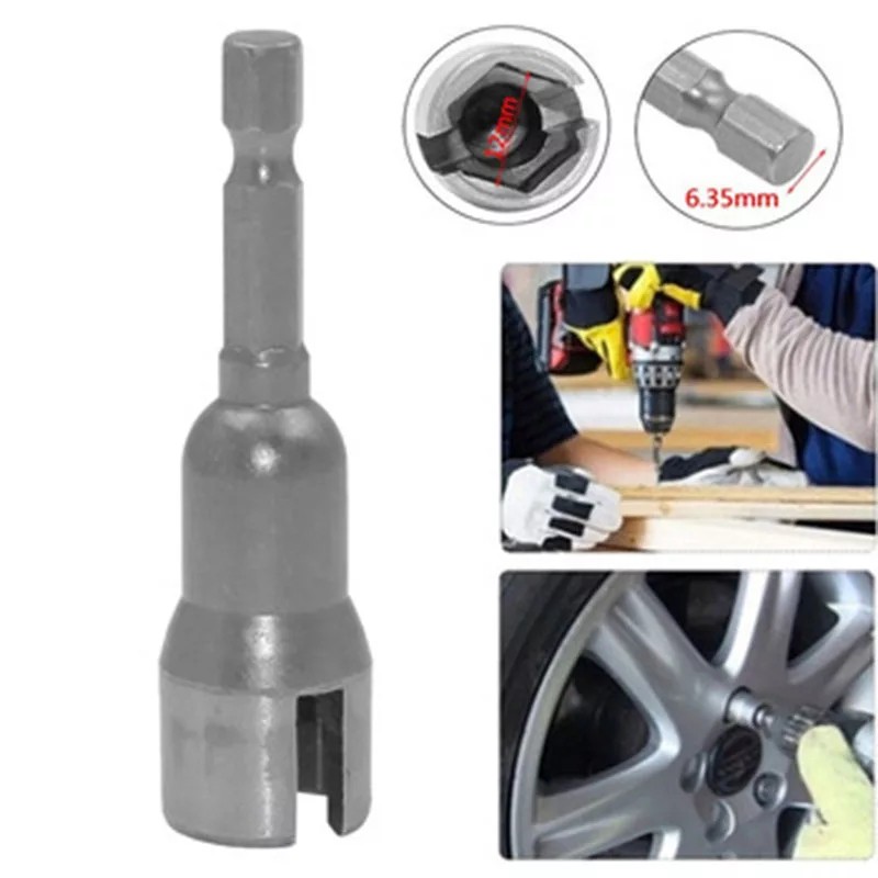 Đầu có rãnh mở ốc chui 1/4