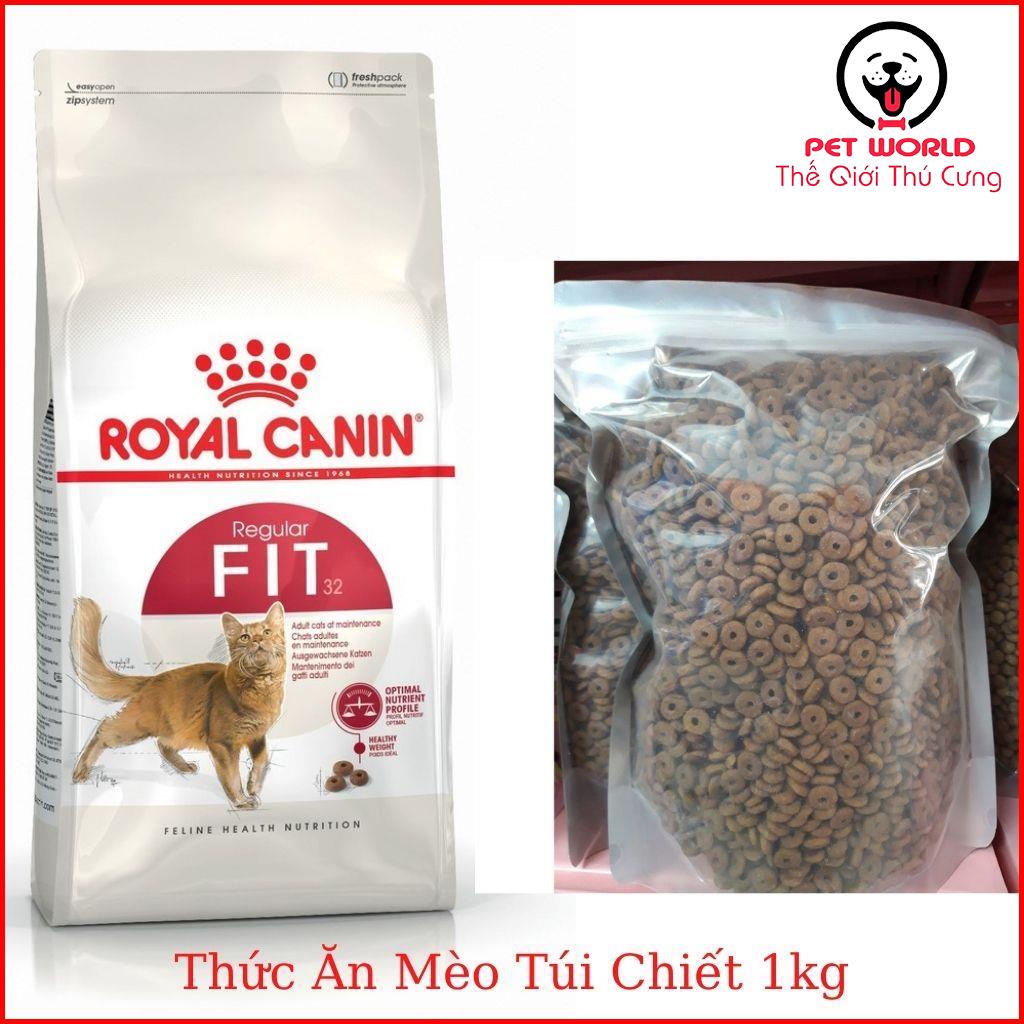 Thức ăn hạt khô cho Mèo Royal Canin Fit 32 túi 1kg