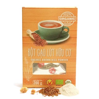 Bột gạo lứt hữu cơ Bích Chi (200g)