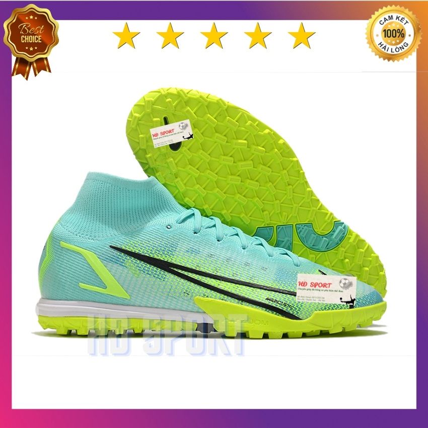 Giày Đá Bóng, Giày Đá Banh Sân Cỏ Nhân Tạo Mercurial Superfly 9 Elite TF
