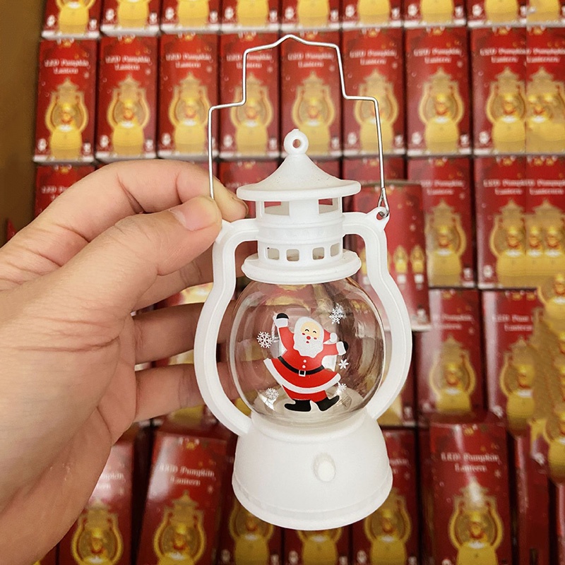 Đèn Ngủ Hình Người Tuyết / Ông Già Noel Trang Trí Giáng Sinh / Năm Mới Chạy Bằng Pin