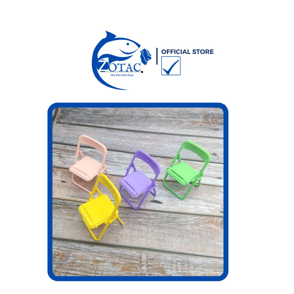 Đế đỡ điện thoại hình ghế giá rẻ nhiều màu sắc