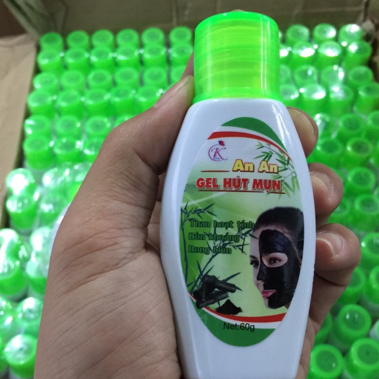 Gel hút mụn than hoạt tính AN AN 60g, 200g
