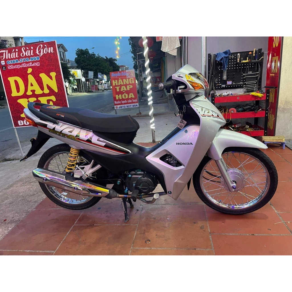 Tem Rời Wave 110cc, Tem Dán Xe 110cc 1 Mặt V11  -Ảnh Thật -#Temxemay#Decal #Wave #Wave110 #Wave110cc