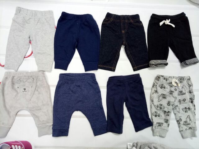 Set 2 quần bé trai size 3m