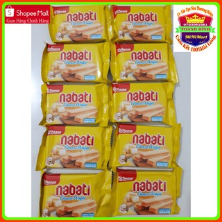 Lốc 10 gói bánh xốp Nabati vị phô mai 20g