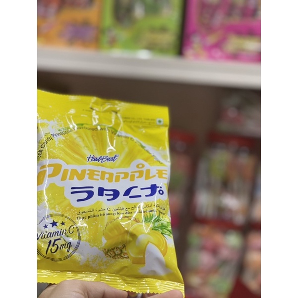 kẹo chanh muối , thơm , xoài gói 120g