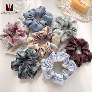 Dây buộc tóc tóc giãn nhiều màu vẻ ngoài tươi sáng cho nữ