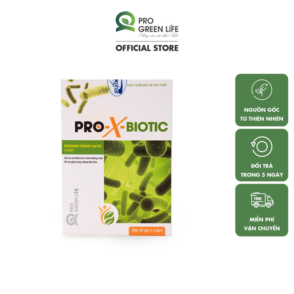 Men Vi Sinh Giúp Bổ Sung Lợi Khuẩn Cho Hệ Tiêu Hóa Pro X Biotic Hộp 30 Gói