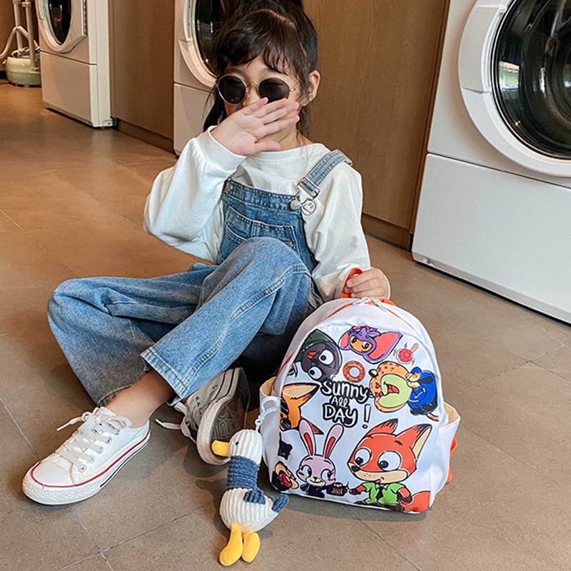 Balo Cỡ Lớn Họa Tiết Hoạt Hình Dễ Thương Cho Bé