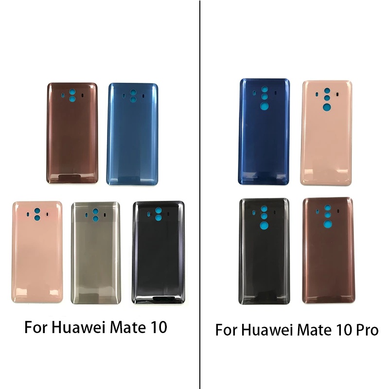 Nắp Lưng Điện Thoại Bằng Kính Thay Thế Chuyên Dụng Cho Huawei Mate10 Mate 10 Pro