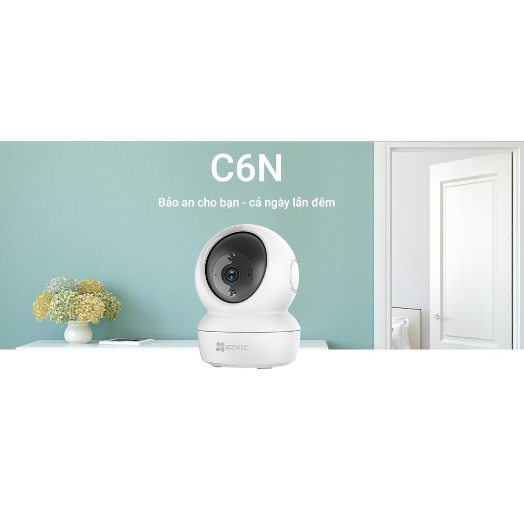 Camera Wifi EZVIZ C6N - IP Hồng ngoại 1080p 2MP - Chính Hãng