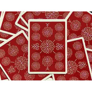 Bài ảo thuật : Choice Cloverback (Red) Playing Cards