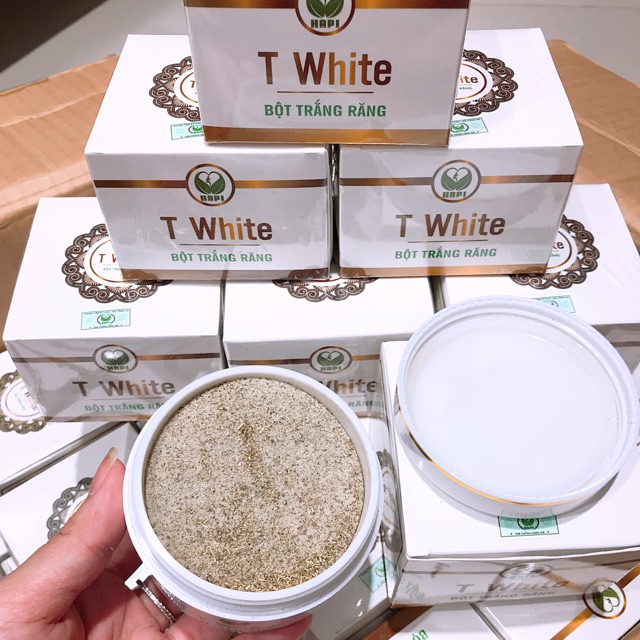 Bột trắng răng T-White