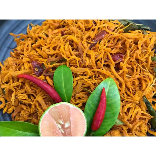 Ăn Vặt MeoMeo Khô Gà Lá Chanh Xé Cay Giòn Đạm Vị 100g Đồ Ăn Vặt | BigBuy360 - bigbuy360.vn