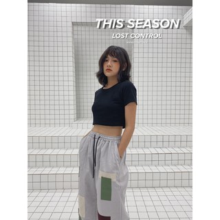 Áo Croptop trơn 5 màu