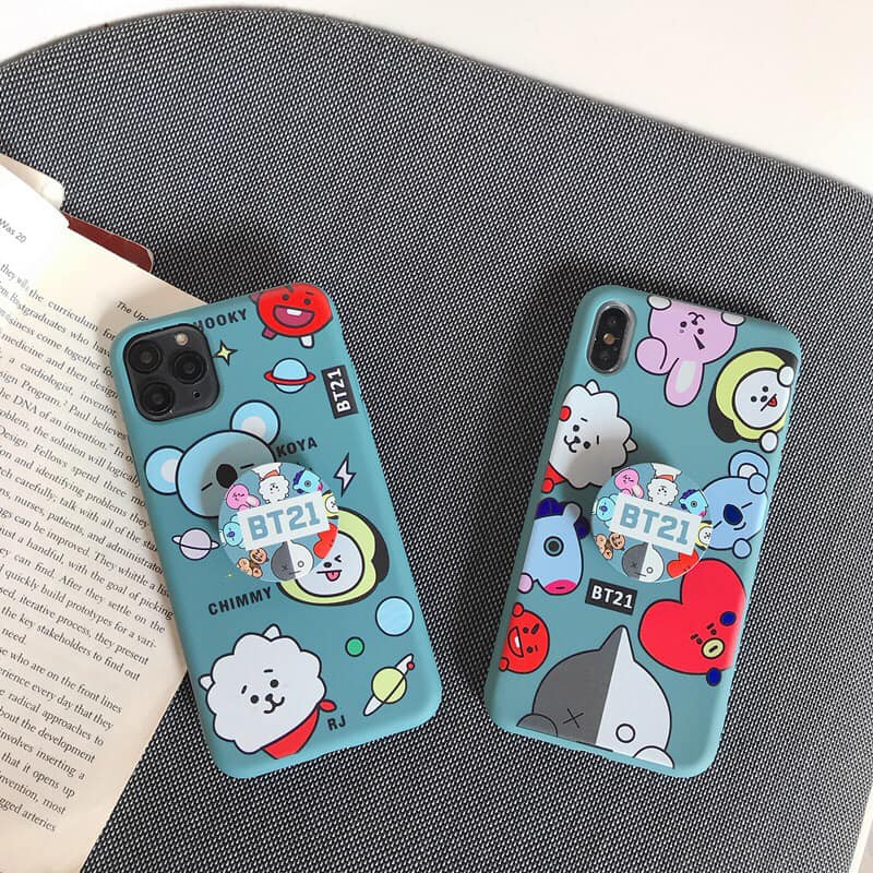 ỐP LƯNG BT21 & POPSOCKET