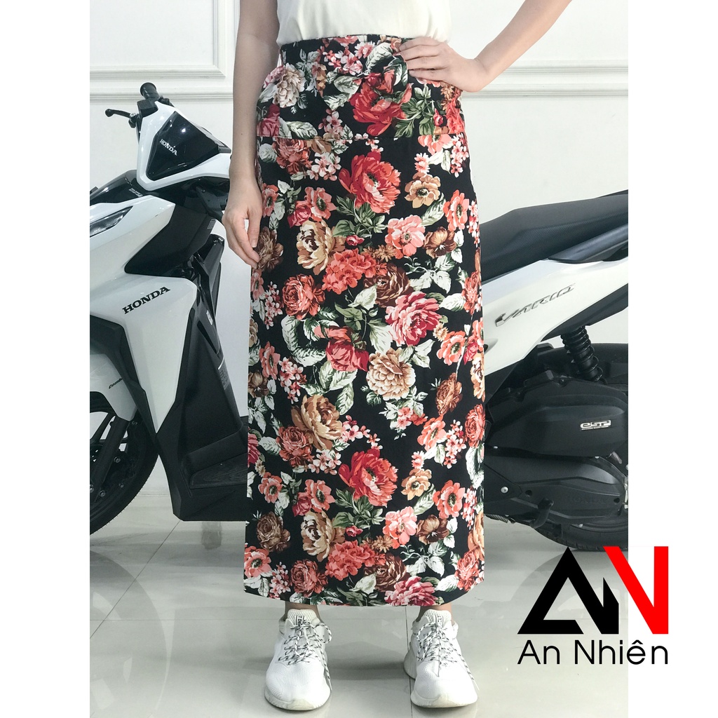 Váy chống nắng quây 2 lớp nút bấm kate đẹp dùng được 2 mặt