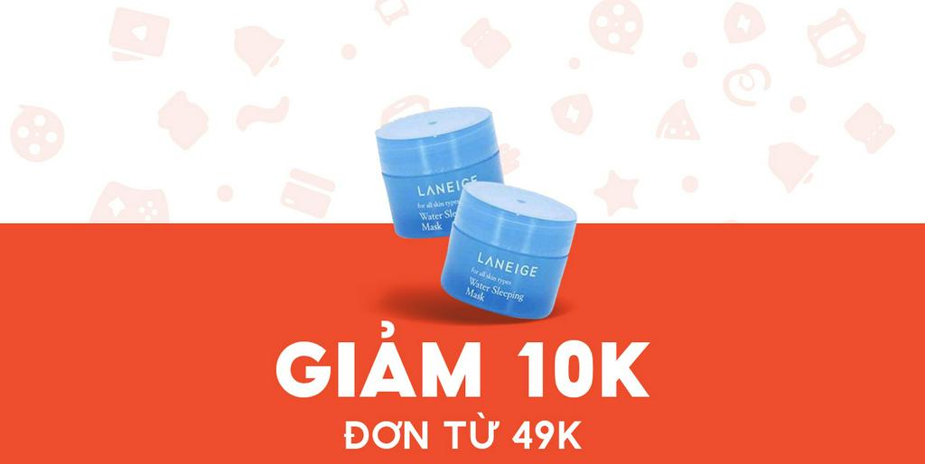 - Queen Shop Cosmetic - Giảm 10K Mặt nạ ngủ Laneige