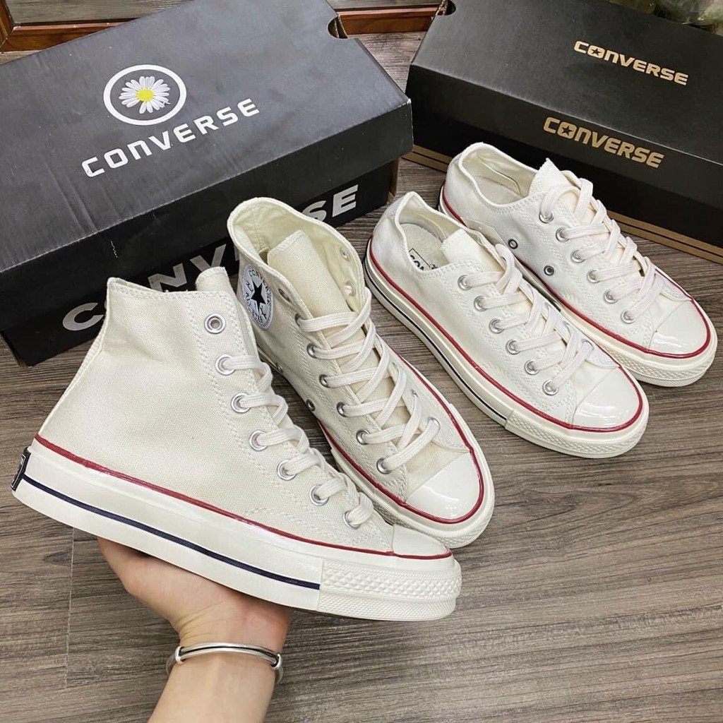 giày cv cổ cao 1970s màu trắng,giày thể thao bata học sinh thời trang ulzzang hàn quốc đẹp giá rẻ đi học đi hottrend | BigBuy360 - bigbuy360.vn