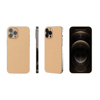 DÁN DA CHO IPHONE 12 PRO - Chính hãng Khắc Tên, chất liệu da bò