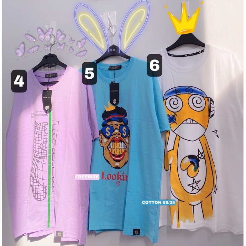 Áo Thun Tay Lỡ Form Rộng Unisex Nam - Nữ