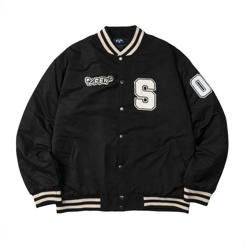 Áo Khoác Bomber Jacker SEVENZIA CREW Varsity Unisex Nam Nữ Mẫu Mới