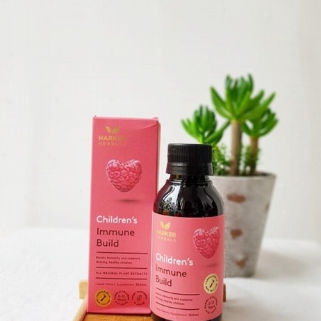 Siro tăng sức đề kháng cho bé Harker Herbal 150ml, siro tăng cường miễn dịch - Monnie Kids