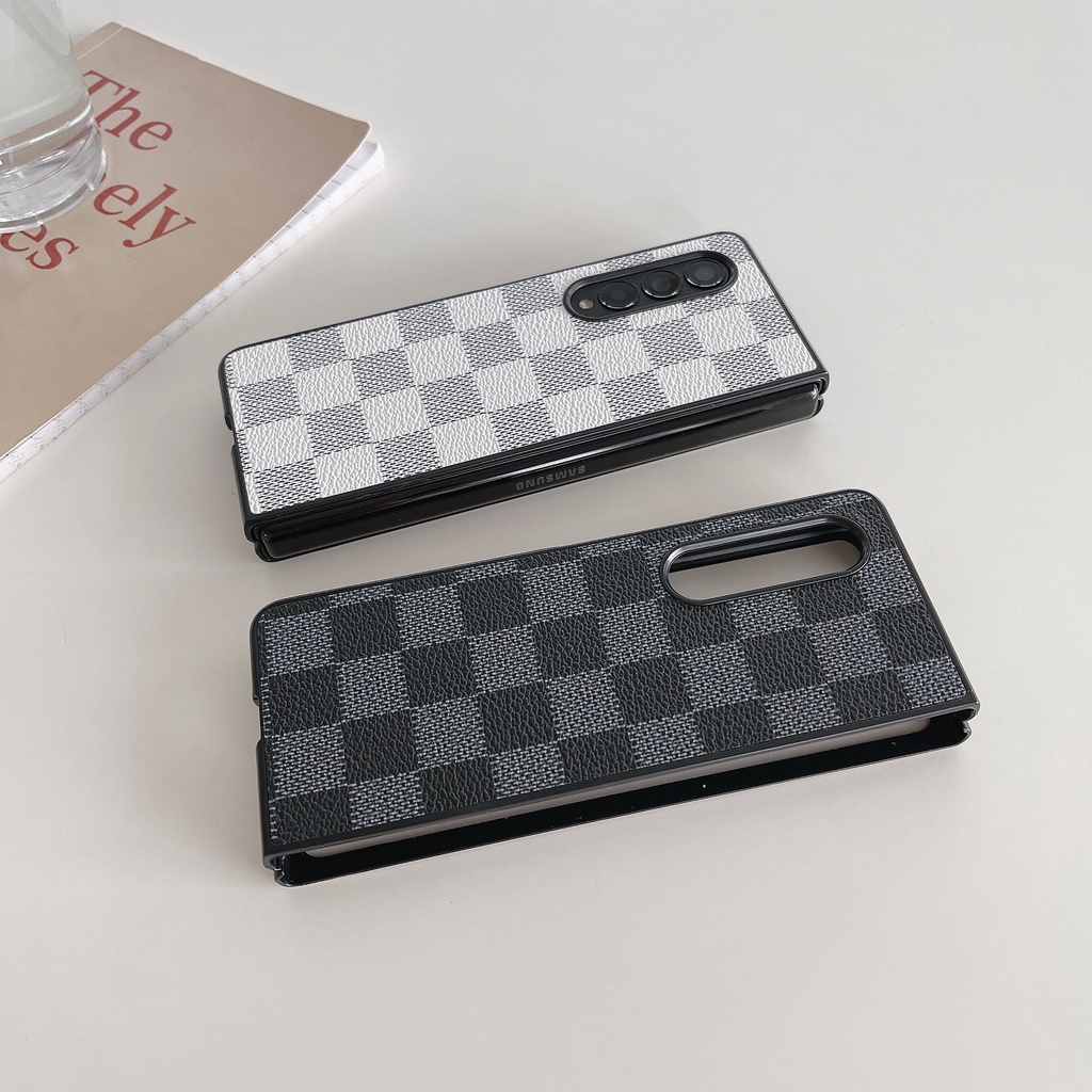 Ốp Điện Thoại Chống Sốc Họa Tiết lv Thời Trang Cho Samsung Galaxy Z Fold 2 3 4 FOLD4