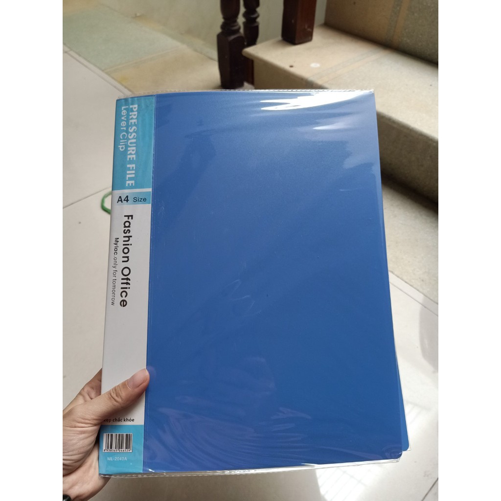 Bìa 1 kẹp nhựa ngắn MYLAC 20140