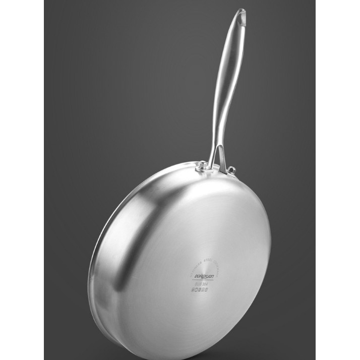 Chảo chống dính 5 lớp inox 304 khắc laser tổ ong đáy bằng 28cm  hàng nội địa Trung Quốc