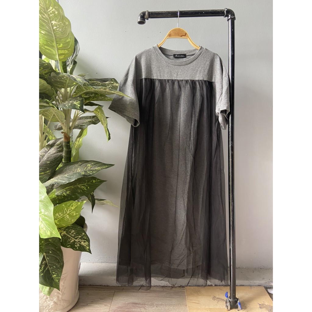 ĐẦM SUÔNG PHỐI LƯỚI SRANCAISE XUẤT NHẬT (716)