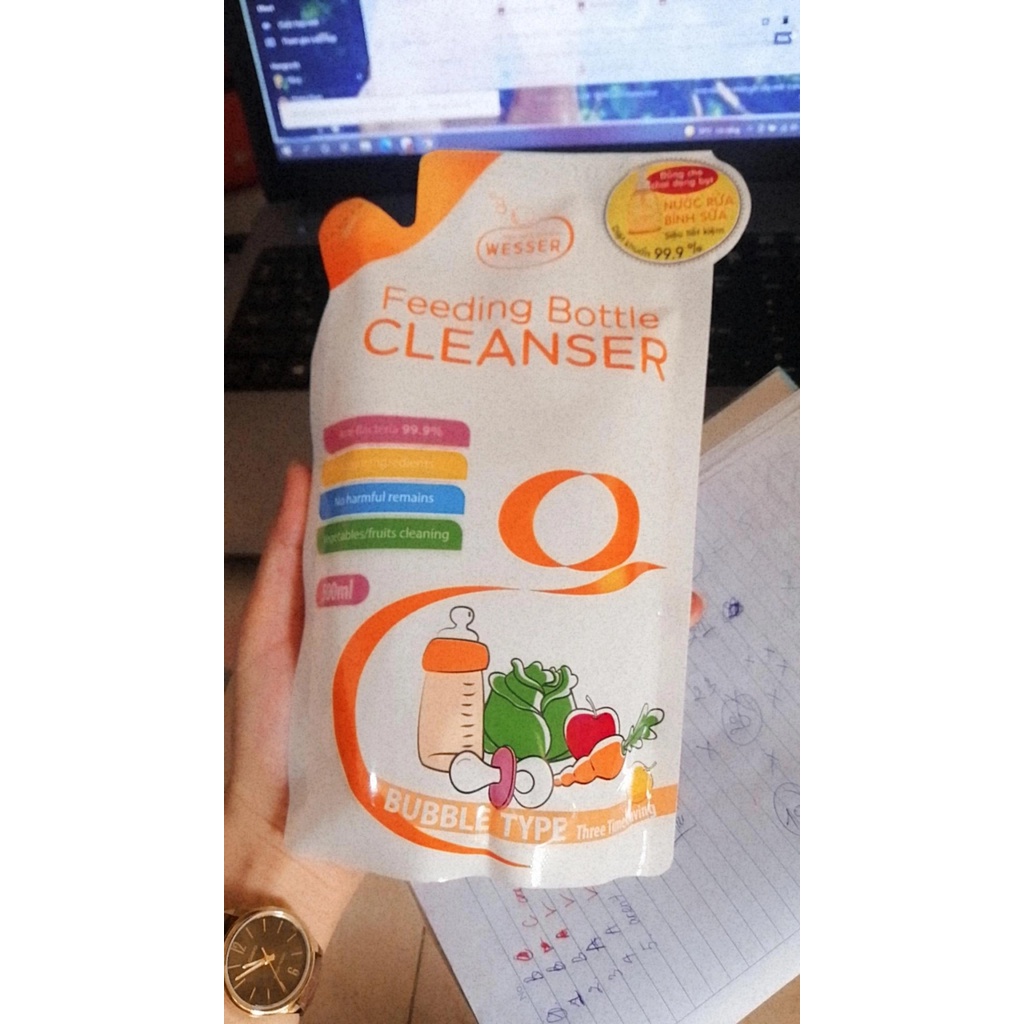 Cọ rửa bình sữa đa năng Wesser