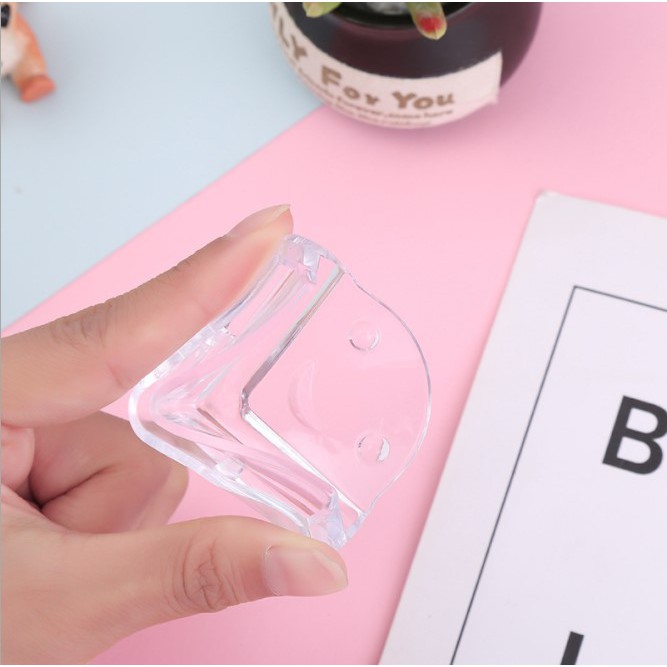 Bịt Góc Bàn, Bọc Cạnh Bàn Kính, Cạnh Tủ Vuông Bằng Silicon An Toàn Cho Bé