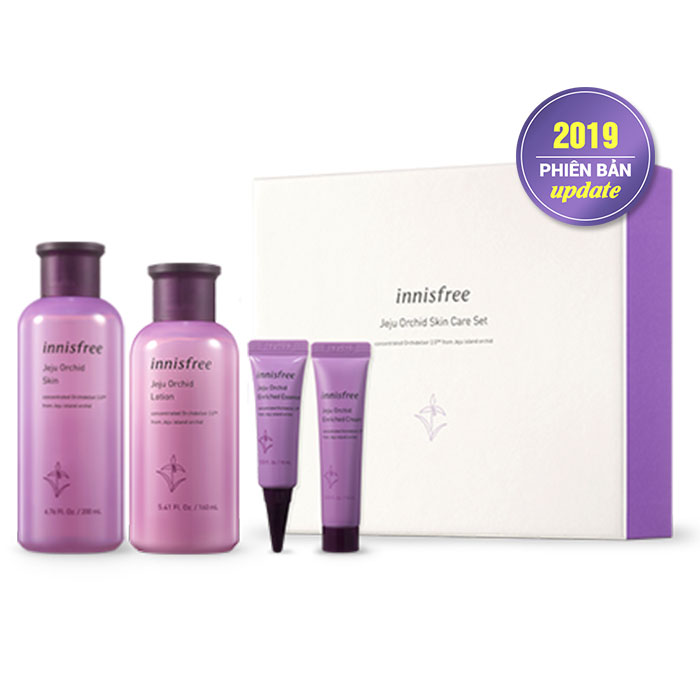 Bộ Sản Phẩm Innisfree Orchid Skin Care Set