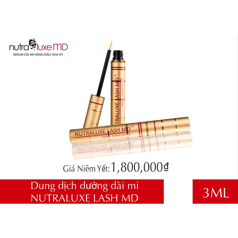 [Thuốc] Serum mọc mi Nutraluxe Lash MD USA - mọc mi trong vòng 14 ngày