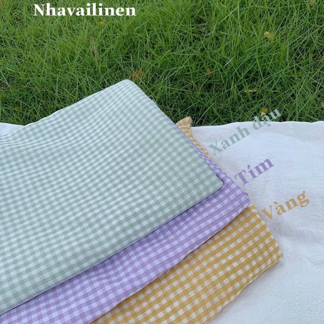 Vải caro đũi xốp | BigBuy360 - bigbuy360.vn