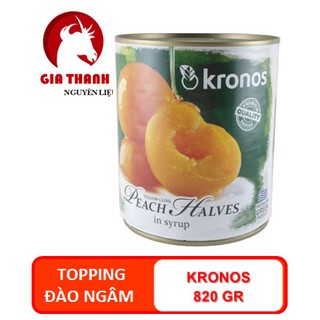 Đào Ngâm Kronos Lon 820g