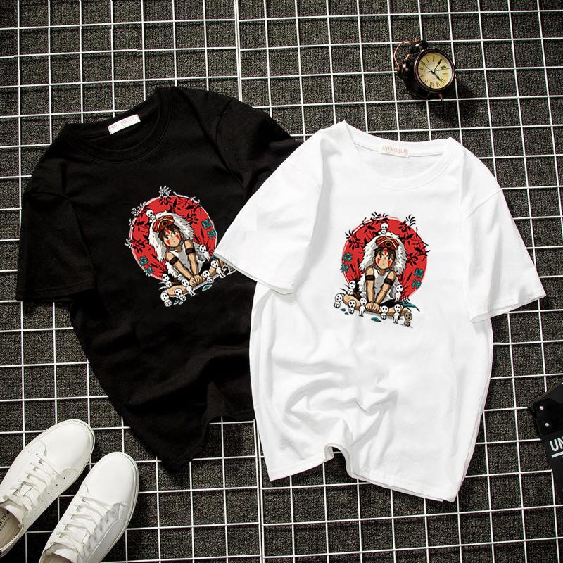 Áo thun tay lỡ unisex form rộng họa tiết cô bé cá tính  vải dày mịn 2020T2524