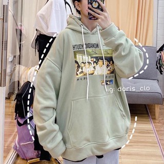 [MUA 1 TẶNG 1] Áo Hoodie Nỉ Dày Dặn