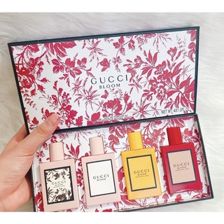 Set Nước Hoa Nữ Gucci Bloom mini 4 chai/ 30ml chai hàng Pháp - AM78