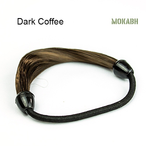 Kẹp Tóc Giả Bằng Cao Su Phong Cách Hàn Quốc Thời Trang Cho Nữ