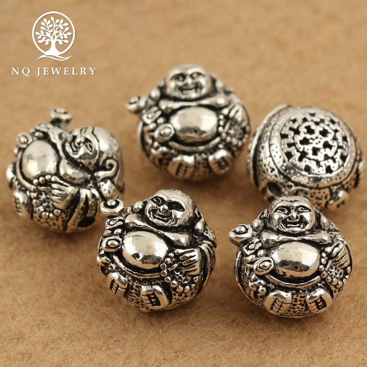 Charm bạc hình phật di lặc - NQ Jewelry