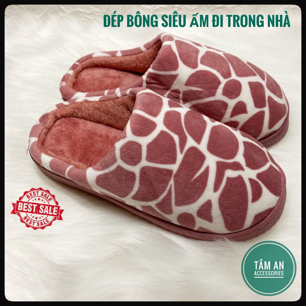 SỈ LẺ Toàn Quốc 🔥 Dép bông lót nỉ Cao Cấp NAM/NỮ - Chất siêu dày, ấm, êm - Chống trơn trượt, lịch sự, tiện dụng | BigBuy360 - bigbuy360.vn